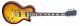 Stagg SEL-ZEB-2TS  electric guitar with solid Mahogany body