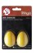 Stagg EGG-2 YW Pair of plastic Egg Shakers