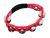 LP LP151 Cyclops Handheld Tambourine, Steel, Red