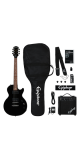 Epiphone LES PAUL ELECTRIC PACK-EBONY (PPEG-EGL1EBCH1)