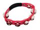 LP LP151 Cyclops Handheld Tambourine, Steel, Red