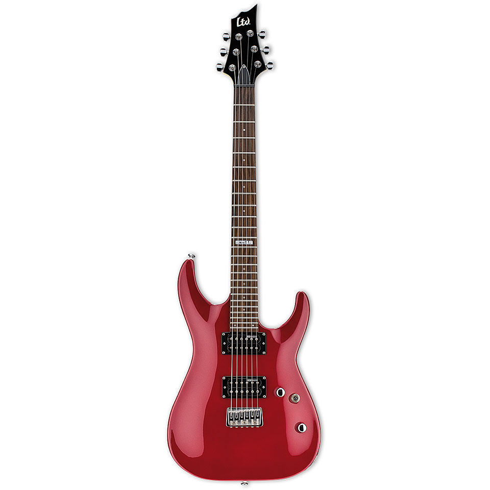 esp red guitar